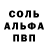 Alpha PVP Соль Alan Sills